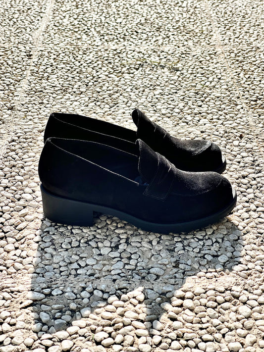 NELLY BLACK SUEDE